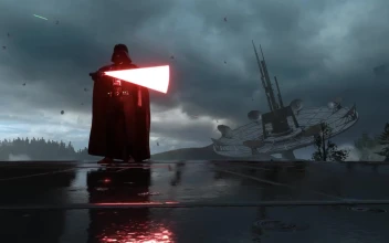 Darth Vader Endor Rain