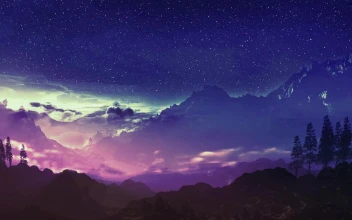 4K Moving Stars