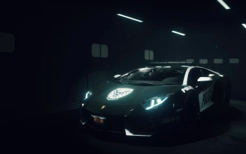 Lamborghini Aventador Police Patrol Car