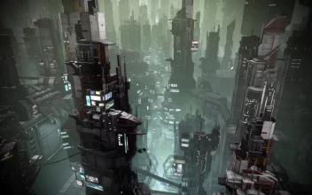 Star Citizen Area 18 Penthouse View