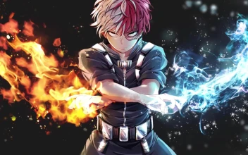 Shoto Todoroki Boku No Hero Academia Anime