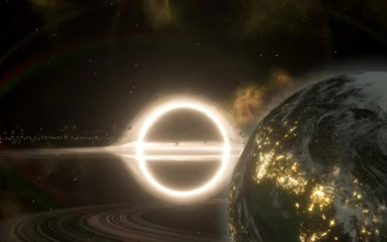 Stellaris Black Hole With Gaia World