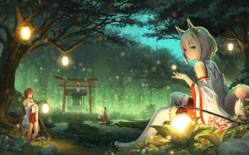 Miko Fox Anime