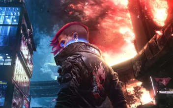 Cyberpunk 2077 Samurai Gang Girl