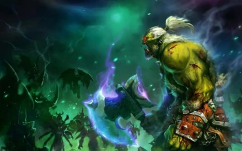 World of Warcraft Warrior Orc