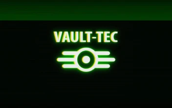 Vault Tec Crt Logo