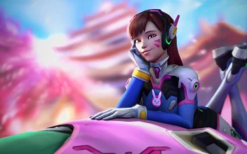 Dva  Overwatch  Game  Live  Desktop  Wallpaper