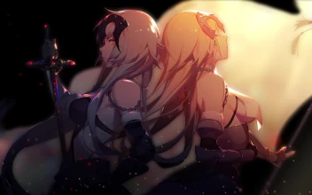 Fate  Go  Jeanne  Darc  Anime  Live  Wallpaper
