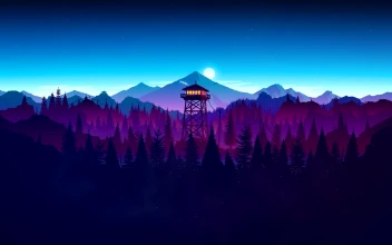 Firewatch  Tower  Live  Wallpaper