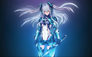 Mecha  Girl  Nitro  Effect  Live  Wallpaper  1