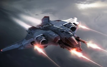 Star  Citizen  Spaceship  4K  Live  Wallpaper