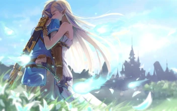 The  Legend  Of  Zelda  Botw  Zelda  And  Link  Live  Wallpaper