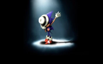 Sonic  Michael  Jackson  Hat  Live  Wallpaper