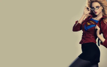 Supergirl  Blonde  Live  Wallpaper