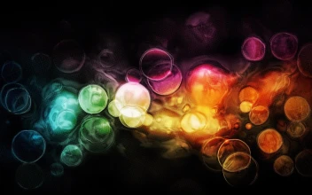 Abstract Balloon Bubbles