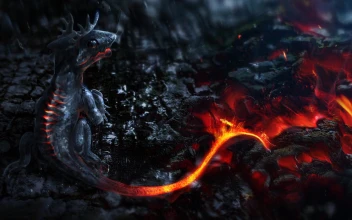 Baby Dragon Lava 2K