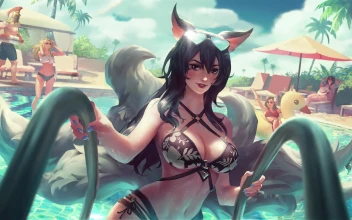 LOL Pool Party Ahri