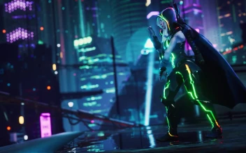 Cyberpunk Dota 2 Drow Ranger Dancing