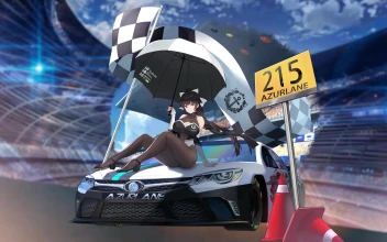 Anime Azure Lane Takao Animated Desktop