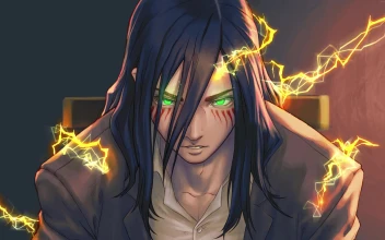 Anime Eren Yeager Attack on Titan 4K Animated Wallpaper