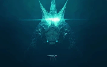 Godzilla Underwater 4K Animated Wallpaper