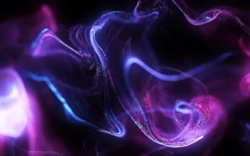 Violet Glow Mix Particles