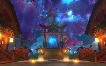 Inazuma Sakura Tree Genshin Impact