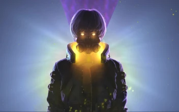 Neon Mask Millie 米莉 4K Artwork By Huifeng Huang