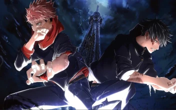 Anime Jujustu Kaisen Yuji And Megumi