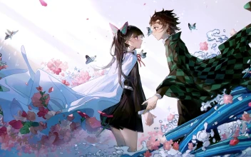 Kanao And Tanjiro Free 9
