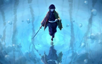 Water Hashira Giyu Tomioka Demon Slayer Anime