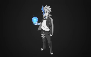 Boruto Karma Rasengan Black And White Anime