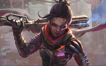 Apex Legends Purple Evil Wraith
