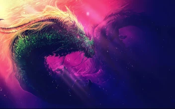Colorful Sea Dragon Underwater Creatures 4k