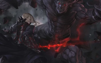 Saber Alter Vs Berserker Fate Heaven Anime