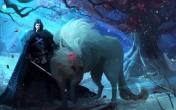 Jon Snow And Ghost Game Of Thrones 4k