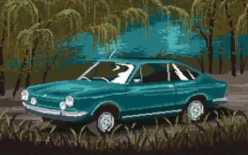 La Macchina Pixel Art