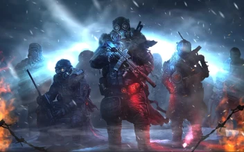 Wasteland Post Apocalyptic Soldiers Animated Desktop