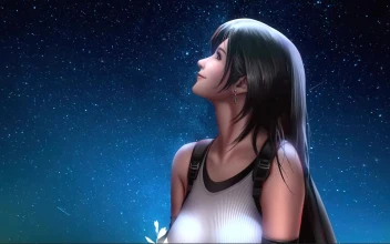 Windows and macOS Final Fantasy 7 Tifa Lockhart Desktop Live Background