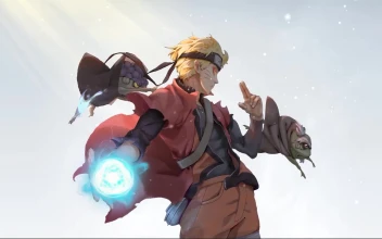 Windows and macOS Anime Naruto Uzumaki Light Desktop Live Background