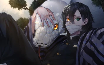 Demon Slayer Obanai Iguro Kimetsu No Yaiba Serpent Hashira