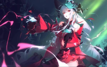 Cool Skadi The Corrupting Heart Arknights Anime Desktop