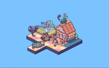 Pokemon Black White 2 Join Avenue Animaed Pixel Live Desktop