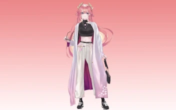 Casual Yae Genshin Impact Anime 4K