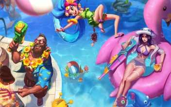 Poolparty Group Animation 3840x2160 4K
