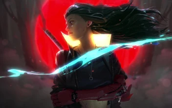 PC Animated Cyberpunk Girl Cyborg