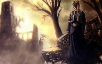 PC Animated Fire Keeper Dark Souls