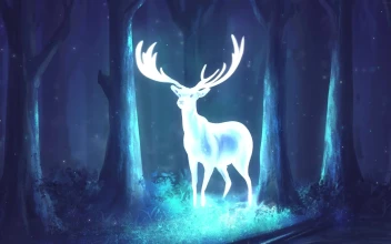 PC Animated Glowing Deer