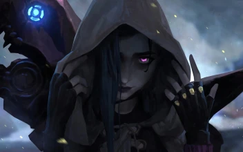 PC Animated Jinx Hood Arcane