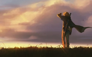 PC Animated Link Sunset Legend of Zelda